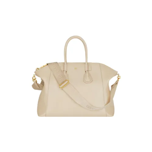 GIVENCHY Antigona Телячья кожа Сумка Сумка через плечо Сумка через плечо Маленькая Женская Бежевая