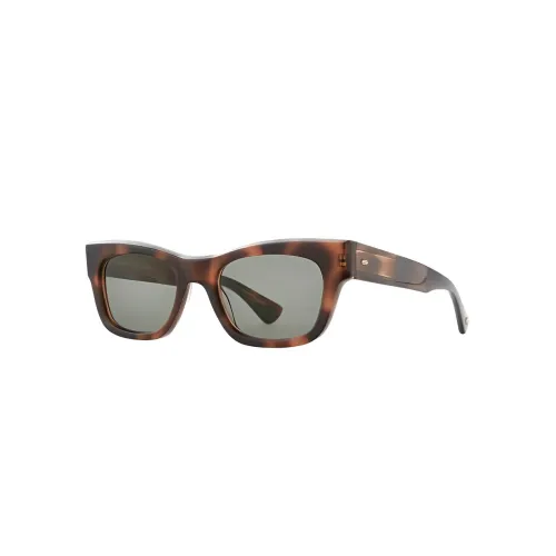 GARRETT LEIGHT Солнцезащитные очки Коричневый Унисекс