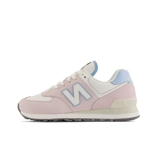New Balance NB 574 Low Топ Беговые кроссовки Женские Розовый