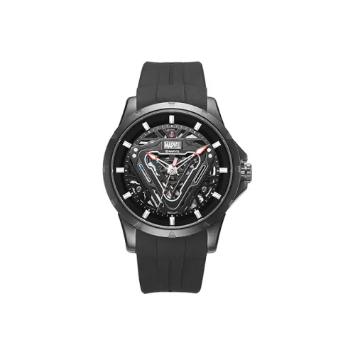 MARVEL Механический механизм Мужской часы Energy Collection 43mm*43mm*13mm Черный