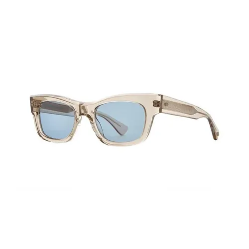 GARRETT LEIGHT Солнцезащитные очки Коричневый Унисекс