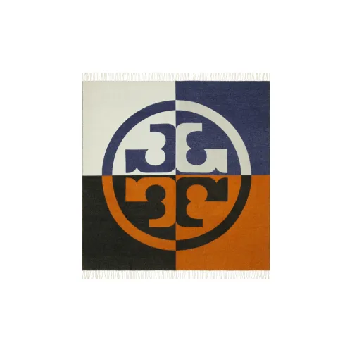 Tory Burch Вязаные Шарфы из Шерсти Многоцветные Женские