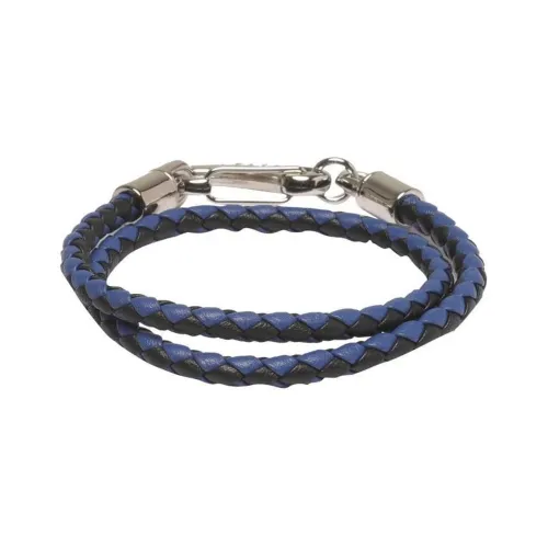MARNI Браслеты из телячьей кожи, синий, мужской