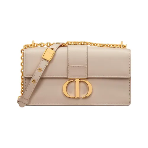DIOR 30 Montaigne Сумка через плечо из коровьей кожи Женская Карамельный Бежевый