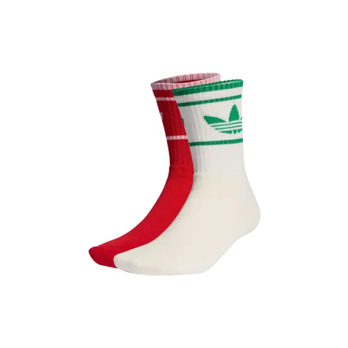 Adidas Originals ADICOLOR 70S SOCKS Высокие носки Унисекс 2 упаковки
