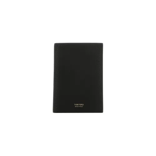 TOM FORD Кошелек из телячьей кожи мужской черный