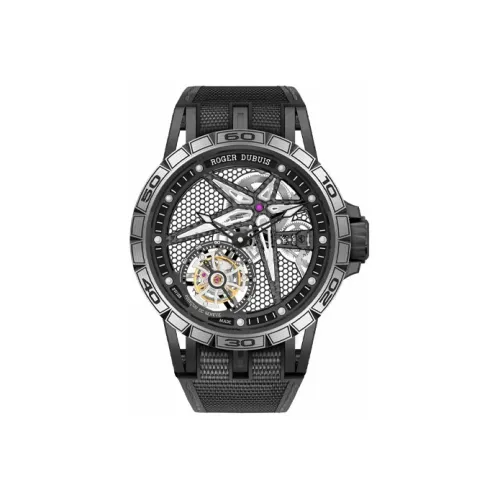 Roger Dubuis Мужские часы Kings Racing Series с ручным заводом, 39 мм, с механизмом, с черепом