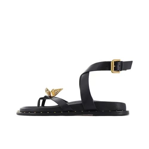 SOPHIA WEBSTER One Ремешок Сандалии Женские Черные