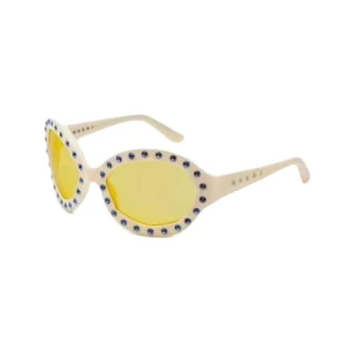 MARNI Солнцезащитные очки Желтые Женские