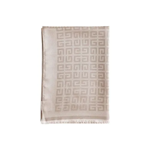 Givenchy Шелковые шарфы Светло-коричневый Женские