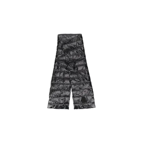 MONCLER Вязаные шарфы Мужской Черный