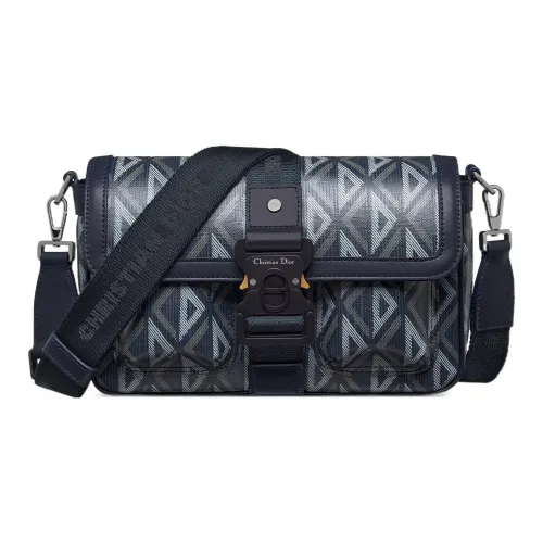 DIOR Холст Сумка через плечо Мужская Морской синий