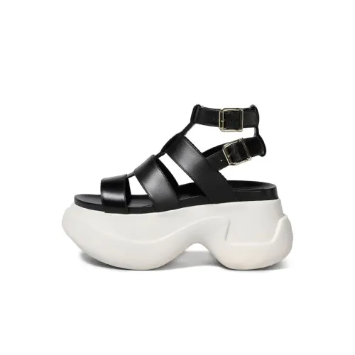 MARNI One Ремень Сандалии Женские Черный