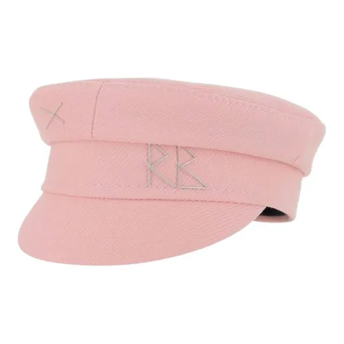 RUSLAN BAGINSKIY Хлопок Береты Розовый Женские