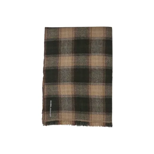 ISABEL MARANT Вязаные шарфы Коричневый Женские