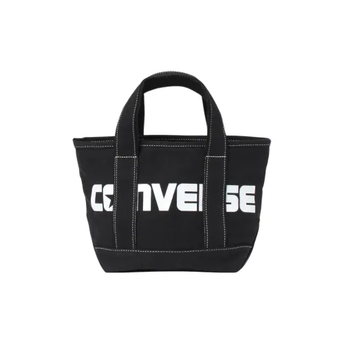 Конверс Холщовая Сумка Тоут Сумка Сумка для покупок Сумка через плечо Маленькая Унисекс Черная