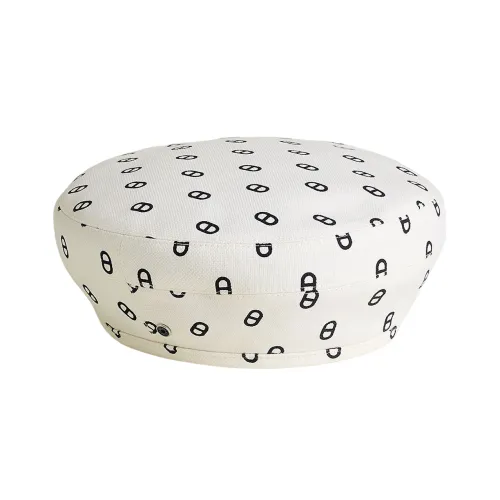 Hermes Chaine d'Ancre Хлопок Береты Экрю Женские