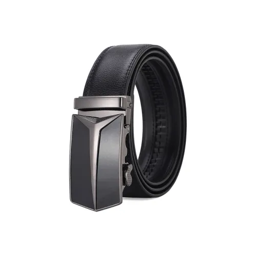 KENMO Коровья кожа минималистский стиль буква G ширина 3,5 см подарочная коробка включена кожаные ремни мужской