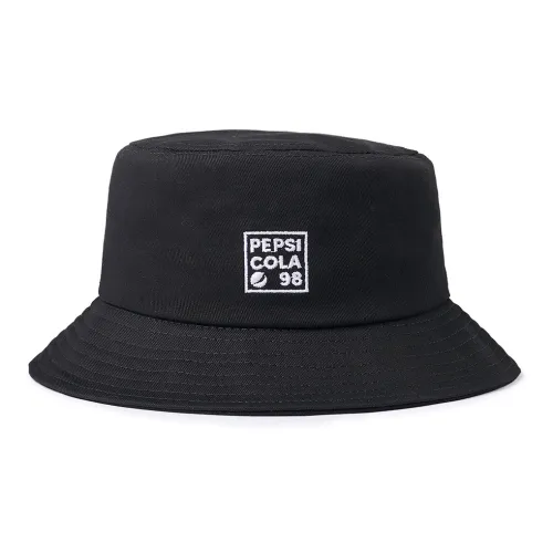 pepsi Cotton Bucket Hats Черный Унисекс