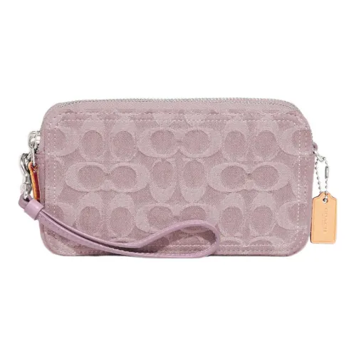 COACH Kira (Красный) Ткань Camera Сумка Ручная Сумка через плечо Маленькая Женская Розовая