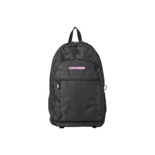 Converse Polyester Backpack Medium Unisex Black Конверс Полиэстер Рюкзак Средний Унисекс Черный