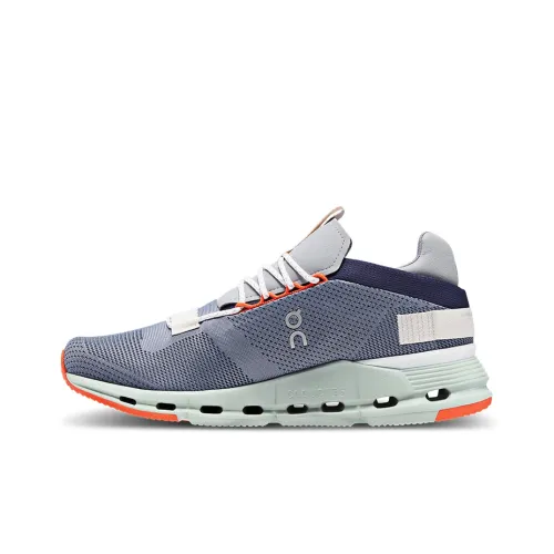 On CLOUDNOVA Амортизация Дышащий Легкий Низкий Топ Casual Мужской Серый Зеленый