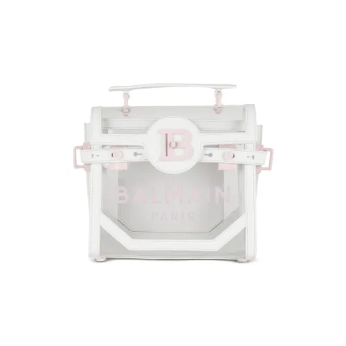 BALMAIN B Buzz Коровья кожа Сумка через плечо Сумка Женская Белая