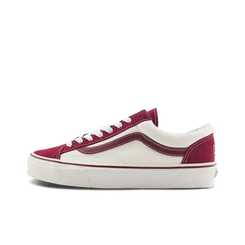 VANS Style 36 CLASSICS Low Топ Скейтборд Кроссовки Унисекс Красный