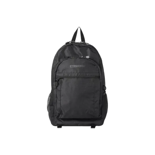 Converse Polyester Backpack Medium Unisex Black Конверс Полиэстер Рюкзак Средний Унисекс Черный