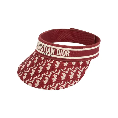 DIOR UV-защита Головные уборы Красный Мужской