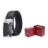 Серебристо-черный + Коробка на День Святого Валентина