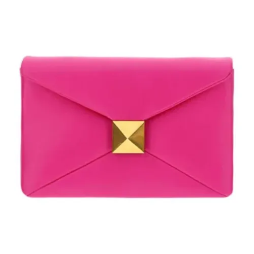 Valentino Garavani Телячья кожа Ручная Сумка через плечо Сумка на плечо Женская Розовая