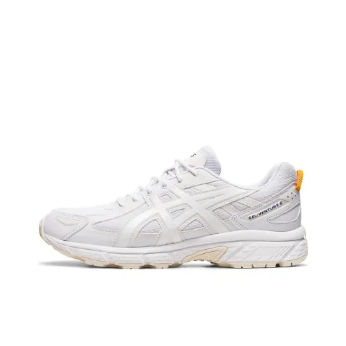 Asics Gel Venture 6 Low Top Беговые кроссовки Унисекс Белый