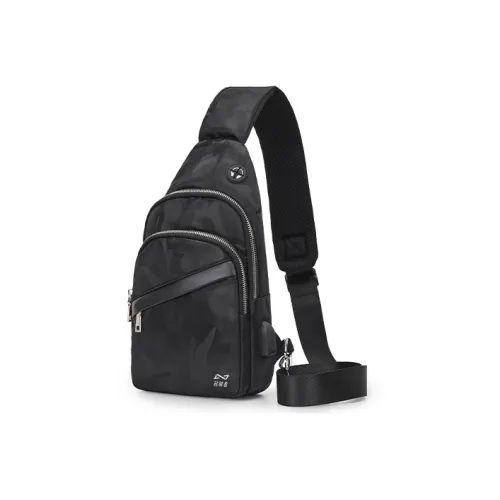 KEYSTREET Crossbody Bag Камуфляж Черный Мужской