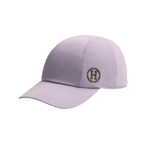 HERMES Хлопок Кепки Фиолетовый Мужской