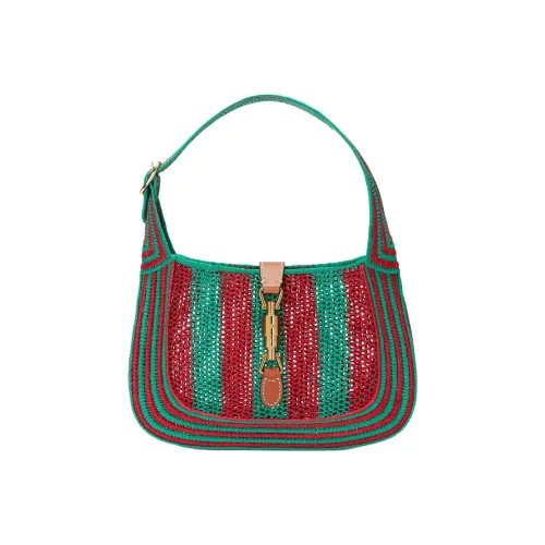 GUCCI Jackie 1961 Ткань Лунный Свет Сумка через плечо Сумка через плечо Женская