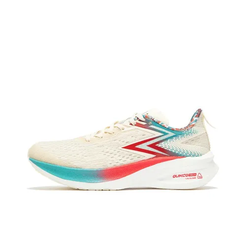 361° Flying ET Slip Resistant Abrasion Resistant Дышащий Low Rebound Беговые кроссовки Мужские Бежево-зеленый