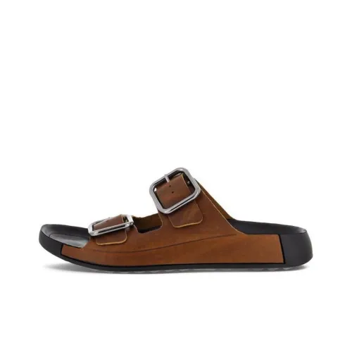 Ecco Слипоны Мужские Коричневые