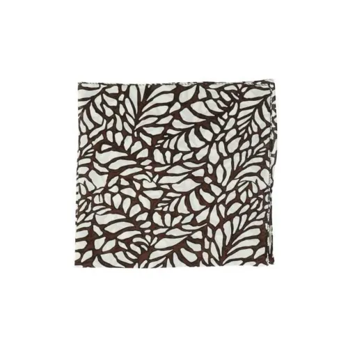 Brunello Cucinelli Шелковые шарфы Коричневый Женские