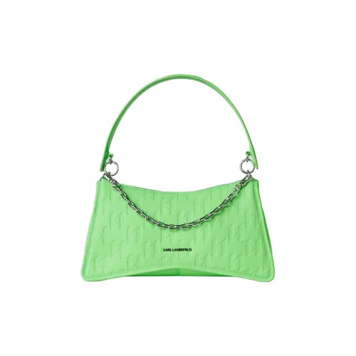 KARL LAGERFELD Кожа Сумка через плечо Сумка на плечо Женская Зеленая
