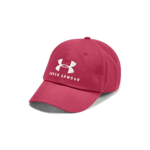 Under Armour Полиэстер Бейсболка Розово-красная Женская