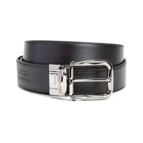 Ermenegildo Zegna Кожаные ремни Мужской Черный