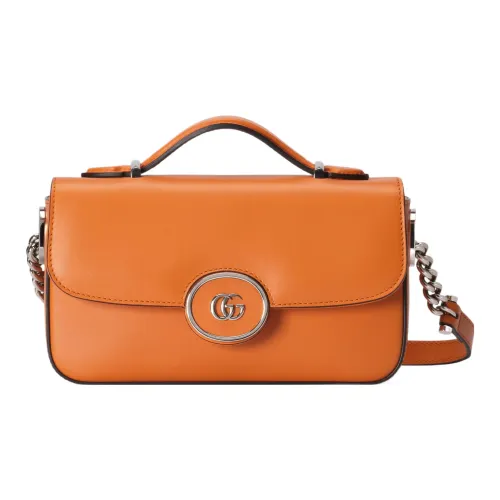 GUCCI Кожа Сумка Сумка через плечо Сумка через плечо Мини Женская Апельсин