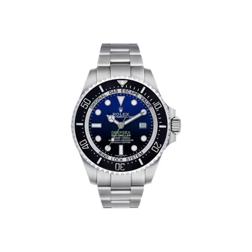 Rolex Автоматический Механический Механизм Мужские Часы Sea Dweller 44мм*44мм Синий