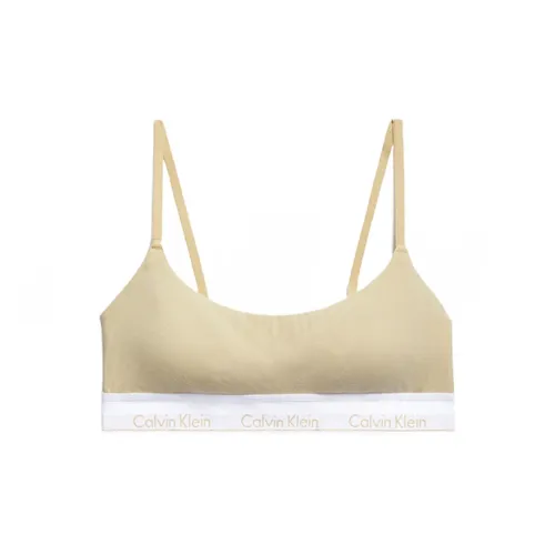 Calvin Klein JENNIE Series Бюстгальтер Женский Пшенично-соломенный Желтый