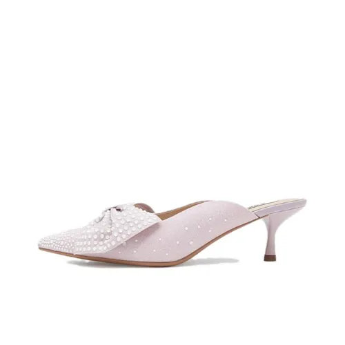 73Hours Стекло Складная бумага Низкий вырез Обувь без подкладки Стильный Сандалии 5,5см Женские