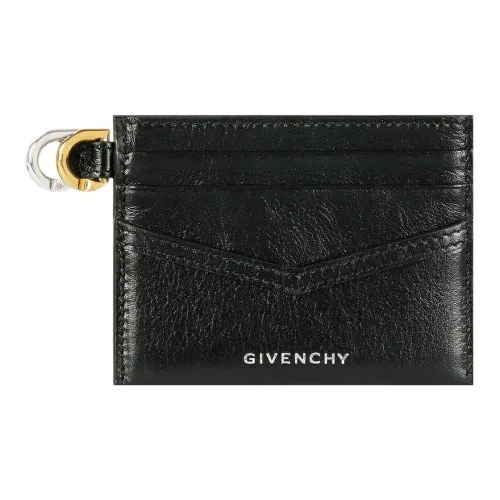 Givenchy Voyou Телячья кожа Держатель для карт Женские Черный