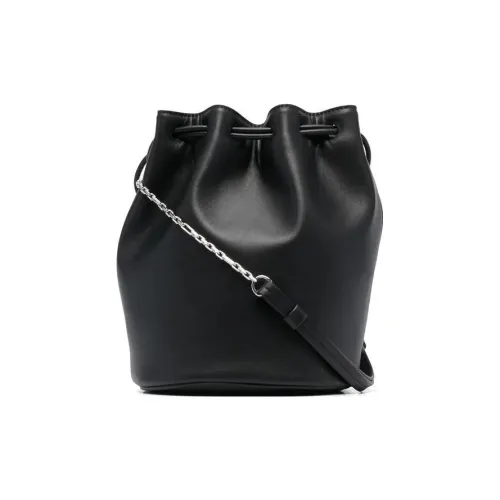 Maison Margiela Телячья кожа Ведрообразные сумки Сумки через плечо Сумка через плечо Женская Черная