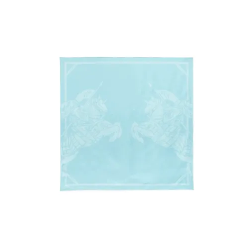 Burberry Шелковые шарфы Синий Женские