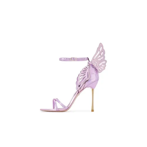 SOPHIA WEBSTER One Ремешок Сандалии 10 см Женские Фиолетовые